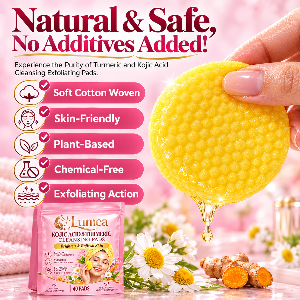 LuméaSkin™ - Turmeric Kojic Pads | 40 Pack